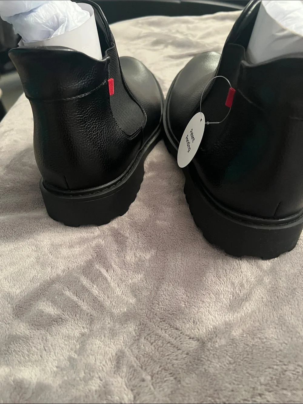 Marc Joseph Black Leather Chukka Boots